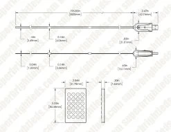 RGB Color Changing LED Light Strips - App Control - Waterproof - Plug And Play - Included Remote - 10m -Lighting Decoration Store hl 5 dim drawings