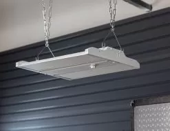 MaxLite LED GEN 3 Linear High Bay - Control Ready - Selectable Wattage - Selectable CCT - Up To 15,750 Lumens - 78W / 92W / 105W - 4000K / 5000K -Lighting Decoration Store hl3 105wuf cscr installled close up