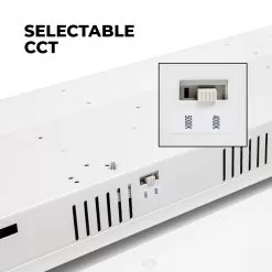 MaxLite LED GEN 3 Linear High Bay - 270W - Control Ready - Selectable CCT - Up To 15,750 Lumens - 4000K / 5000K -Lighting Decoration Store hl3 270uf cscr select cct