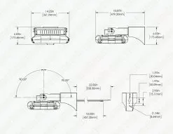 150W LED High Power Area Flood Light - 400W Equivalent - 21,000 Lumens - Cool White -Lighting Decoration Store hpal2 50k100 90 hpal fa