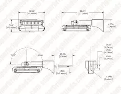 240W LED High Power Area Flood Light - 1000W Equivalent - 33,600 Lumens - Cool White 21 240W LED High Power Area Flood Light - 1000W Equivalent - 33,600 Lumens - Cool White -Lighting Decoration Store hpal2 50k200 90 fa 1