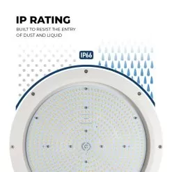 MaxLite 240W High Temperature LED Round High Bay - 31,200 Lumens - 600W MH Equivalent - 120 VAC - 4000K -Lighting Decoration Store hph240uc 40c1 ip rating 1