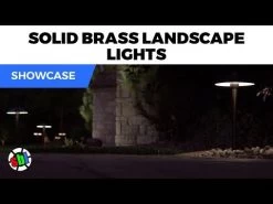 Solid Brass Landscape Path Light - 6" Cone Shade - Drop-In Fixture - Optional G4 Smart Bulb - RGB + White - Alexa / Google Assistant -Lighting Decoration Store hqdefault 21 3
