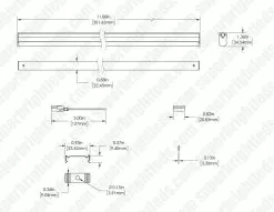 Integrated T5 LED Light Fixture - 120V Linkable LED Task Lights - Up To 600lm/ft - 5000K - 48" -Lighting Decoration Store it5 40k12 120v 1