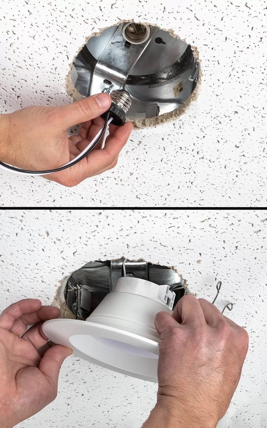 6" LED Recessed Retrofit Downlight - Selectable CCT And Wattage - Dimmable - Up To 1,260 Lumens 4 6" LED Recessed Retrofit Downlight - Selectable CCT And Wattage - Dimmable - Up To 1,260 Lumens - Image 4