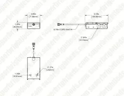 8" 18W Ultra-Thin LED Recessed Downlight - Selectable CCT - Canless - Up To 1,512 Lumens -Lighting Decoration Store kok 8ejct18sr05 driver dim drawing