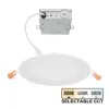 TCP 6" LED Edge-Lit Snap-In CCT Selectable Downlight - 14W - Dimmable - Up To 1,680 Lumens