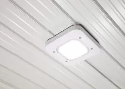 150W LED Gas Station Canopy Lights - 400W MH Equivalent - 20,250 Lumens - 5000K -Lighting Decoration Store lcg s1 50k1x0 aswh app on