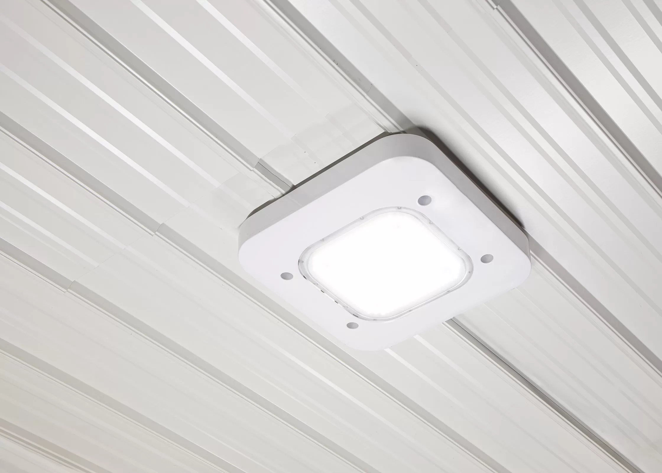 100W Gas Station LED Canopy Lights - 320W MH Equivalent - 13,500 Lumens - 5000K 4 100W Gas Station LED Canopy Lights - 320W MH Equivalent - 13,500 Lumens - 5000K - Image 4