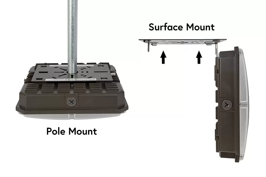 40W LED Parking Garage Canopy Light - 4,800 Lumens - 100W Metal Halide Equivalent - 5000K - Cool White 3 40W LED Parking Garage Canopy Light - 4,800 Lumens - 100W Metal Halide Equivalent - 5000K - Cool White - Image 3