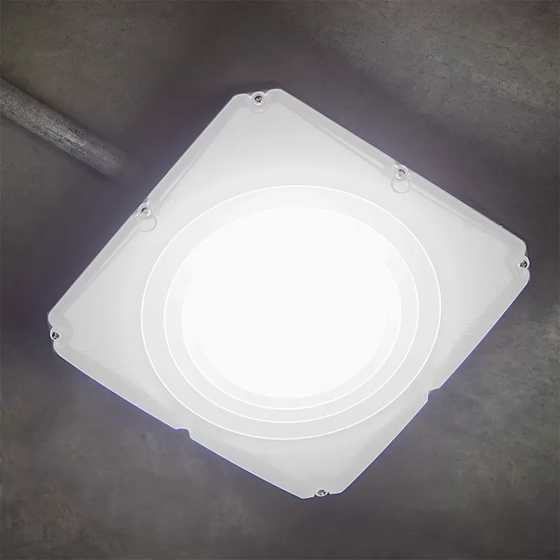 40W LED Parking Garage Canopy Light - 4,800 Lumens - 100W Metal Halide Equivalent - 5000K - Cool White 6 40W LED Parking Garage Canopy Light - 4,800 Lumens - 100W Metal Halide Equivalent - 5000K - Cool White - Image 6