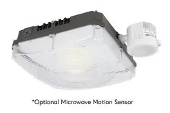 40W LED Parking Garage Canopy Light - 4,800 Lumens - 100W Metal Halide Equivalent - 5000K - Cool White 12 40W LED Parking Garage Canopy Light - 4,800 Lumens - 100W Metal Halide Equivalent - 5000K - Cool White -Lighting Decoration Store lcgp with photocell