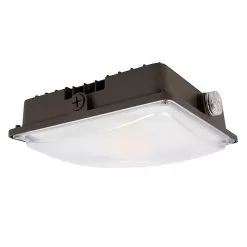 LED Parking Garage Canopy Light With Bypassable Photocell - Selectable CCT & Wattage - 45W / 60W / 75W - 3000K / 4000K / 5000K - 9400 Lumens