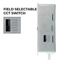 4” LED Gimbal Trim Recessed Downlight - Selectable CCT - Canless - Dimmable - 810 Lumens -Lighting Decoration Store led 4 s9w 5cctwh efg cct up1 1