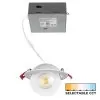 4” LED Gimbal Trim Recessed Downlight - Selectable CCT - Canless - Dimmable - 810 Lumens