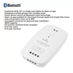 Tunable White LED Strip Light Kit - White LED Tape Light - 5m - Bluetooth Smartphone App Controlled 18 Tunable White LED Strip Light Kit - White LED Tape Light - 5m - Bluetooth Smartphone App Controlled -Lighting Decoration Store lf bl a3 bluetooth