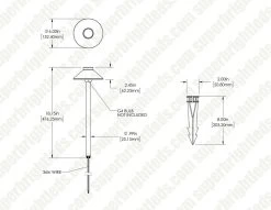 Solid Brass Landscape Path Light - 6" Two-Tier Cone Shade - Drop-In Fixture With G4 Smart Bulb - RGB + White - Alexa / Google Assistant 13 Solid Brass Landscape Path Light - 6" Two-Tier Cone Shade - Drop-In Fixture With G4 Smart Bulb - RGB + White - Alexa / Google Assistant -Lighting Decoration Store lfb p0201 3