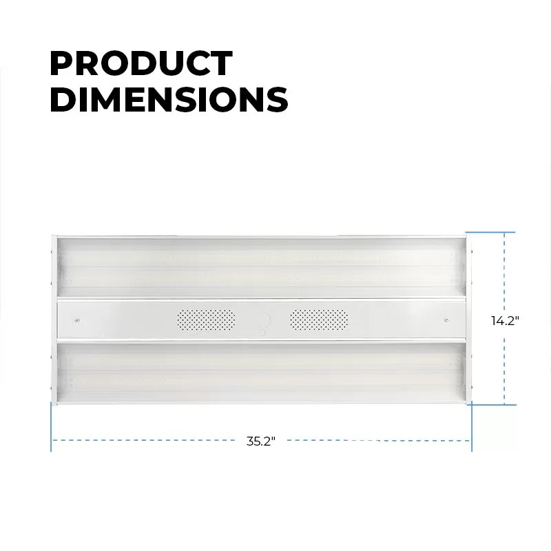 3-Foot LED Linear High Bay Light - 225W - 31,500 Lumens - 750W MH Equivalent - 5000K 3 3-Foot LED Linear High Bay Light - 225W - 31,500 Lumens - 750W MH Equivalent - 5000K - Image 3