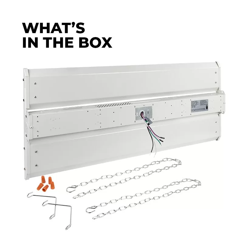 3-Foot LED Linear High Bay Light - 225W - 31,500 Lumens - 750W MH Equivalent - 5000K 2 3-Foot LED Linear High Bay Light - 225W - 31,500 Lumens - 750W MH Equivalent - 5000K - Image 2