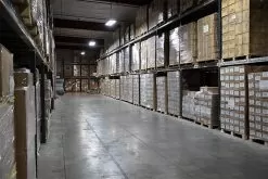 3-Foot LED Linear High Bay Light - 300W - 42,000 Lumens - 1000W MH Equivalent - 5000K -Lighting Decoration Store lhbdp 50k42 320 illuminating warehouse side view 1