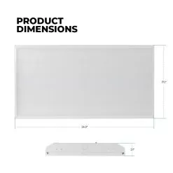 2’ LED Linear High Bay Light - 100W - 13,000 Lumens - 250W MH Equivalent - 4000K / 5000K 8 2’ LED Linear High Bay Light - 100W - 13,000 Lumens - 250W MH Equivalent - 4000K / 5000K -Lighting Decoration Store lhbdp2 xk21 100 dims