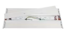 220W Linear High Bay - Dimmable - 31900 Lumens - 3' - 400W MH Equivalent - 5000K - Cool White -Lighting Decoration Store lhbds1 50k220fl p3wh3 open