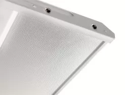 165W Linear High Bay - Dimmable - 22275 Lumens - 2' - 400W MH Equivalent - 5000K - Cool White -Lighting Decoration Store lhbds1 prism close up