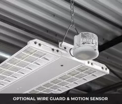 220W Linear High Bay - Dimmable - 31900 Lumens - 3' - 400W MH Equivalent - 5000K - Cool White -Lighting Decoration Store lhbds1 wg2 3 sensorwiregaurd 220w 300w app