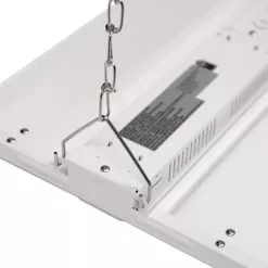 130W LED Linear High Bay - 18,200 Lumens - 320W MH Equivalent - 5000K -Lighting Decoration Store lhbds2 50k130ml p1wh chain 1