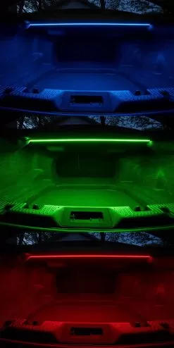 Linear LED Light Bar Fixture - 360 Lumens - Green - 44 Inch -Lighting Decoration Store light bar car trunk color