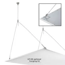 2x2 LED Panel Light - Field Selectable - Color Temperature 3500K/4000K/5000K - Wattage 30W/35W/45W -Lighting Decoration Store lp hk with lpd x sw3c sp3x optional kit