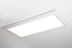 Surface Mount LED Panel Light - 1x2 - 2,500 Lumens - 25W Dimmable Even-Glow® Light Fixture - LPD-40K12-25 17 Surface Mount LED Panel Light - 1x2 - 2,500 Lumens - 25W Dimmable Even-Glow® Light Fixture - LPD-40K12-25 -Lighting Decoration Store lpd 40k12 25 close up on0
