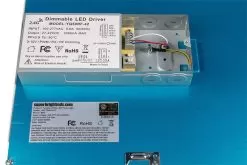 2'x4' LED Even-Glow® Tunable White LED Light Panel - 72W LED Panel Light Fixture - 8,700 Lumens - Dimmable - With Wall Switch -Lighting Decoration Store lpd twr24 72 comp 1 2