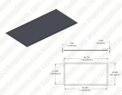 2'x4' LED Even-Glow® Tunable White LED Light Panel - 72W LED Panel Light Fixture - 8,700 Lumens - Dimmable 21 2'x4' LED Even-Glow® Tunable White LED Light Panel - 72W LED Panel Light Fixture - 8,700 Lumens - Dimmable -Lighting Decoration Store lpd twr24 72 dimensions 1