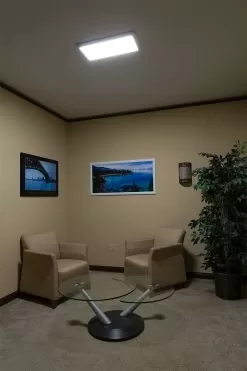 Surface Mount LED Panel Light - 1x2 - 2,500 Lumens - 25W Dimmable Even-Glow® Light Fixture - LPD-40K12-25 20 Surface Mount LED Panel Light - 1x2 - 2,500 Lumens - 25W Dimmable Even-Glow® Light Fixture - LPD-40K12-25 -Lighting Decoration Store lpd x12 25 demo room 1x2 1