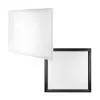 2'x2' Even-Glow® LED Flat Panel Light Fixture - Surface Mount - 40W - Dimmable - 3000K - White With Drop Ceiling Mount