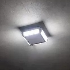 LED Canopy Light - Selectable Wattage - Up To 8,750 Lumens - 30W / 45W / 60W / 70W - 5000K - White Finish 13 LED Canopy Light - Selectable Wattage - Up To 8,750 Lumens - 30W / 45W / 60W / 70W - 5000K - White Finish -Lighting Decoration Store lpg 50k70ws on close up