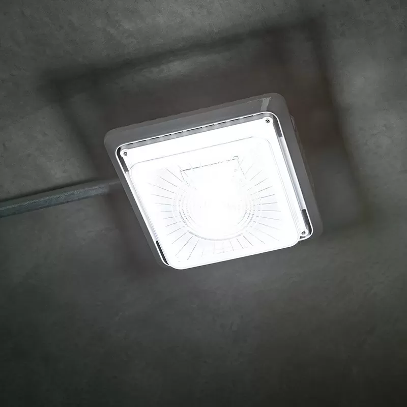 40W LED Parking Garage Canopy Light - 5,200 Lumens - 175W MH Equivalent - 5000K 5 40W LED Parking Garage Canopy Light - 5,200 Lumens - 175W MH Equivalent - 5000K - Image 5