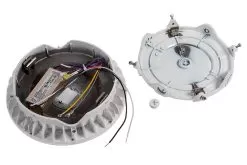 55W LED Parking Garage Round Canopy Light - 6500 Lumens - 175W MH Equivalent - 5000K - Cool White -Lighting Decoration Store lpgd 50k55w 111wh inside