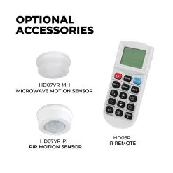LED Parking Garage Round Canopy Light - Selectable Wattage And CCT - Up To 13,500 Lumens - 60W / 80W / 100W - 3500K / 4000K / 5000K 12 LED Parking Garage Round Canopy Light - Selectable Wattage And CCT - Up To 13,500 Lumens - 60W / 80W / 100W - 3500K / 4000K / 5000K -Lighting Decoration Store lpgs sw3c sp100h back optional accessories2 1
