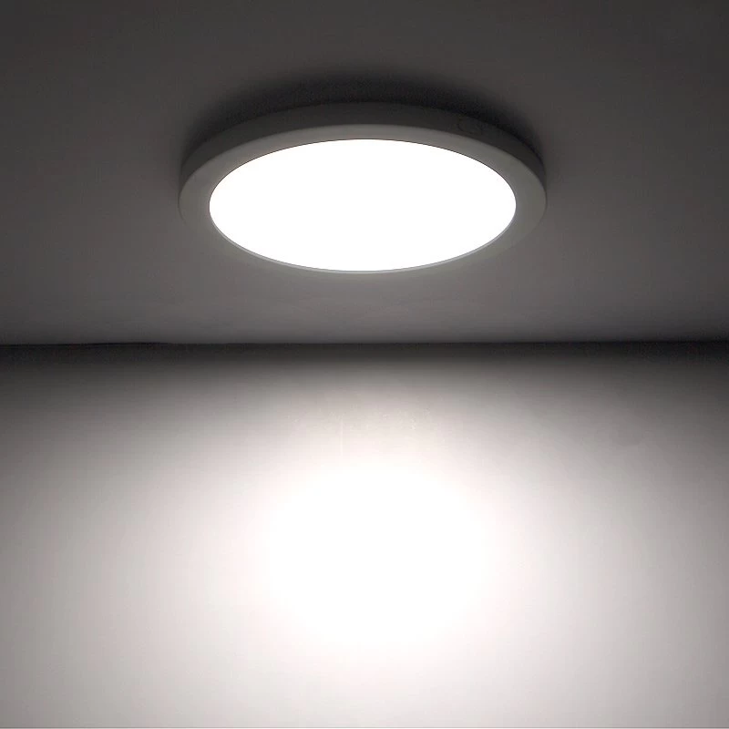 9" LED Downlight - Chrome Magnetic Trim - 18W Flush Mount Ceiling Light - 100W Incandescent Equivalent - Dimmable - 1,440 Lumens - 3000K / 4000K 9 9" LED Downlight - Chrome Magnetic Trim - 18W Flush Mount Ceiling Light - 100W Incandescent Equivalent - Dimmable - 1,440 Lumens - 3000K / 4000K - Image 9