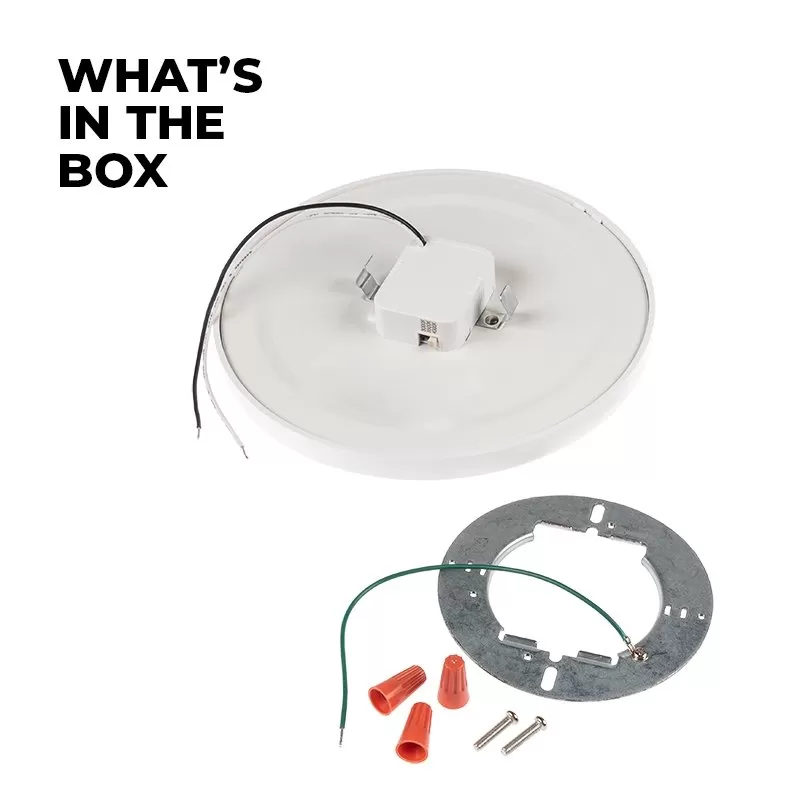 7" LED Low Profile Downlight With Selectable CCT - 15W Flush Mount Ceiling Light - 1,050 Lumens - Dimmable 2 7" LED Low Profile Downlight With Selectable CCT - 15W Flush Mount Ceiling Light - 1,050 Lumens - Dimmable - Image 2