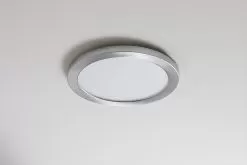 9" LED Downlight - Satin Nickel Magnetic Trim - 18W Flush Mount Ceiling Light - 100W Incandescent Equivalent - Dimmable - 1,440 Lumens - 3000K / 4000K -Lighting Decoration Store lprm bn12 close up