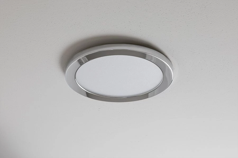 9" LED Downlight - Chrome Magnetic Trim - 18W Flush Mount Ceiling Light - 100W Incandescent Equivalent - Dimmable - 1,440 Lumens - 3000K / 4000K 8 9" LED Downlight - Chrome Magnetic Trim - 18W Flush Mount Ceiling Light - 100W Incandescent Equivalent - Dimmable - 1,440 Lumens - 3000K / 4000K - Image 8