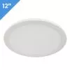 12" LED Downlight - White Magnetic Trim - 24W Flush Mount Ceiling Light - 125W Incandescent Equivalent - Dimmable - 1,920 Lumens - 3000K / 4000K