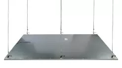 RGB LED Light Panel - 54W Dimmable Even-Glow® Light Fixture - 24 VDC - 595 X 1195mm - RGB -Lighting Decoration Store lpw rgb60120 54 wire suspended