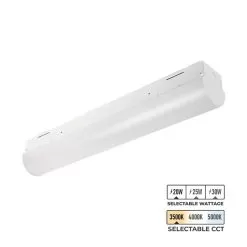 MaxLite 2ft Linear Strip GEN 2 - Control Ready - Selectable Wattage - Selectable CCT - Up To 3,900 Lumens - 20W / 25W / 30W - 3500K / 4000K / 5000K