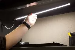 Linkable LED Under Cabinet Light Bar - Seamless Connection - 20 Inch - Natural White -Lighting Decoration Store lslb nw20 under desk app 2