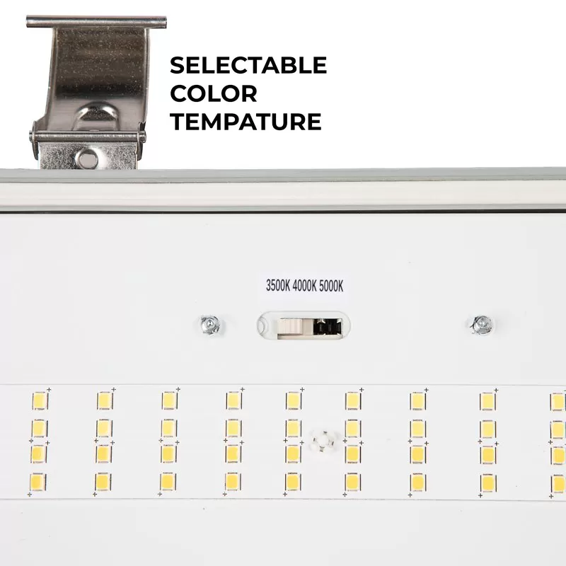 MaxLite 2ft LED Vapor Tight Strip Light - Selectable Wattage And CCT - Up To 3,900 Lumens - 20W / 25W / 30W - 3500K / 4000K / 5000K 3 MaxLite 2ft LED Vapor Tight Strip Light - Selectable Wattage And CCT - Up To 3,900 Lumens - 20W / 25W / 30W - 3500K / 4000K / 5000K - Image 3