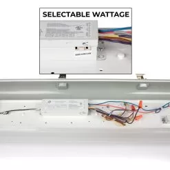 MaxLite 4ft LED Vapor Tight Strip Light - Selectable Wattage And CCT - Up To 6,240 Lumens - 23W / 35W / 48W - 3500K / 4000K / 5000K 8 MaxLite 4ft LED Vapor Tight Strip Light - Selectable Wattage And CCT - Up To 6,240 Lumens - 23W / 35W / 48W - 3500K / 4000K / 5000K -Lighting Decoration Store lsv4u23wcscr cct wattage up1